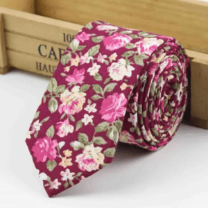 Gravata Slim Em Cotton Estampa Diversas - Imagem 4