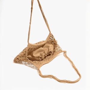 Bolsa artesanal brown - Imagem 3